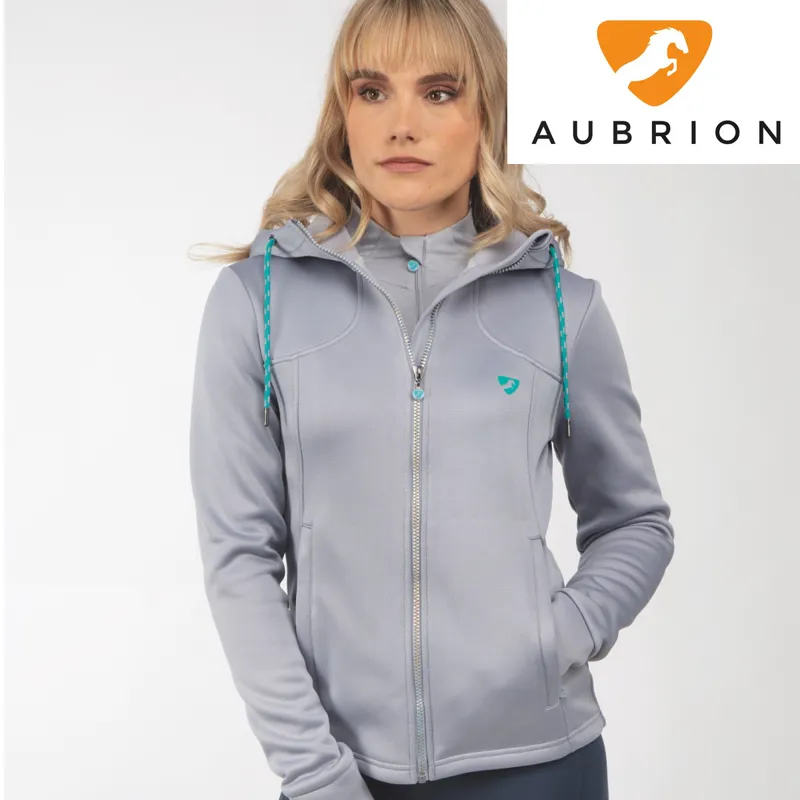 Aubrion Grey Kilburn Hoodie - Ladies 